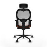 Kontorstol med hovedg�rde Piqueras y Crespo 2D036N2 Orange #5