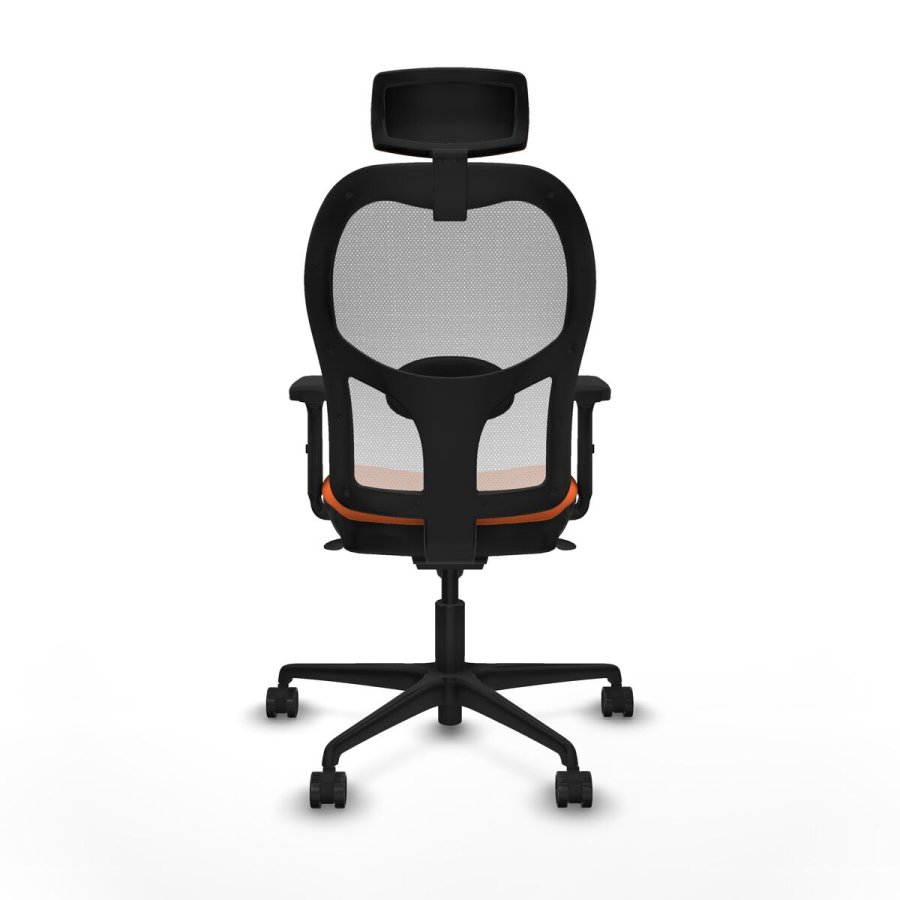 Kontorstol med hovedg�rde Piqueras y Crespo 2D036N2 Orange #5