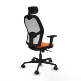 Kontorstol med hovedg�rde Piqueras y Crespo 2D036N2 Orange #6