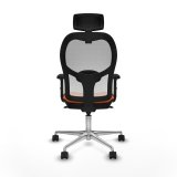 Kontorstol med hovedg�rde Piqueras y Crespo 2D086N2 Orange #5