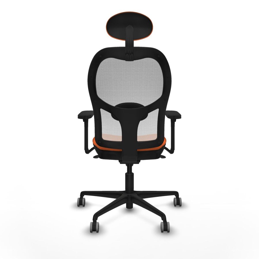 Kontorstol med hovedg�rde Piqueras y Crespo 3D036G1 Orange #5