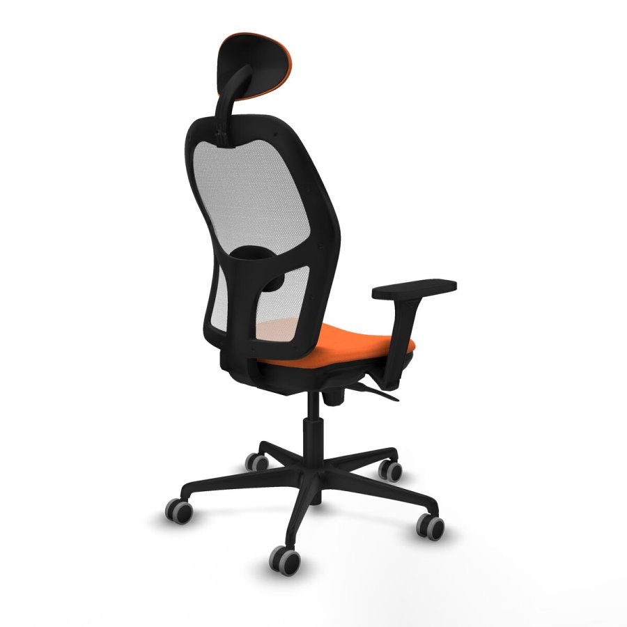 Kontorstol med hovedg�rde Piqueras y Crespo 3D036G1 Orange #6