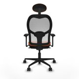 Kontorstol med hovedg�rde Piqueras y Crespo 3D036N1 Orange #5