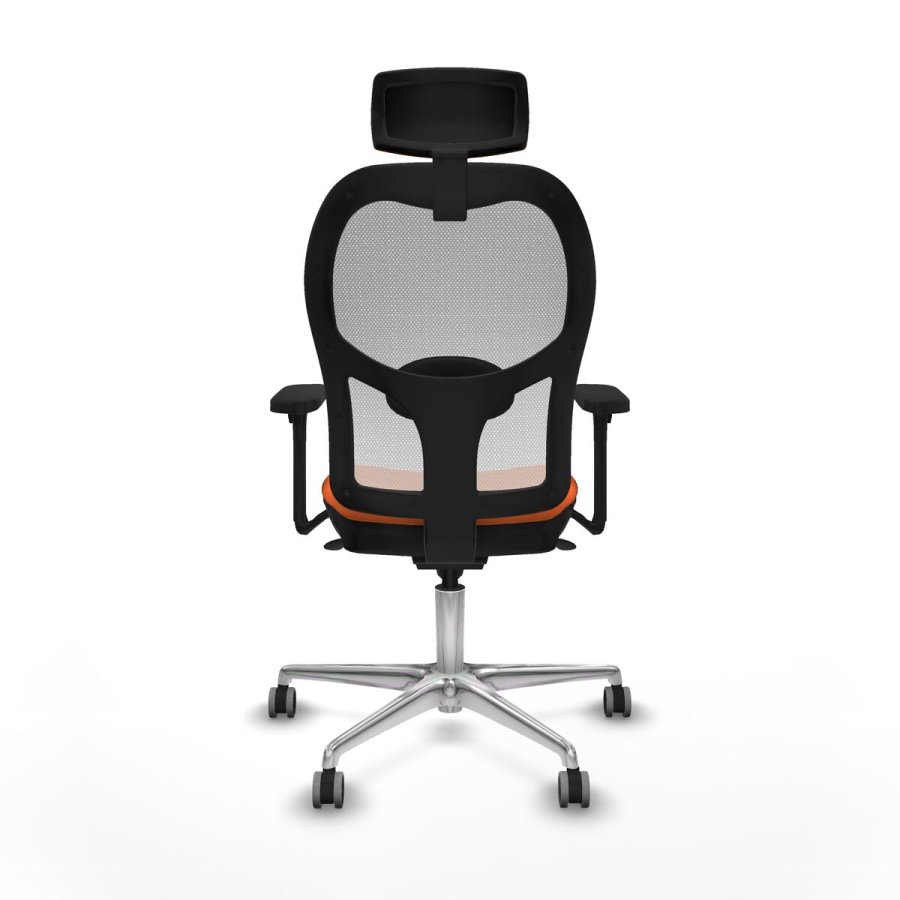 Kontorstol med hovedg�rde Piqueras y Crespo 3D086G2 Orange #5