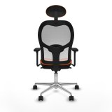 Kontorstol med hovedg�rde Piqueras y Crespo 3D086N1 Orange #5