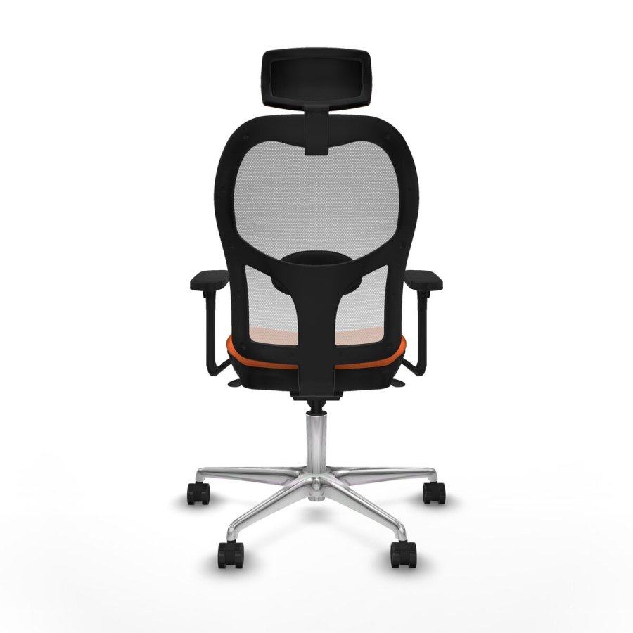 Kontorstol med hovedg�rde Piqueras y Crespo 3D086N2 Orange #5