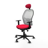 Kontorstol med hovedg�rde Jorquera Piqueras y Crespo 1D036G1 R�d #2