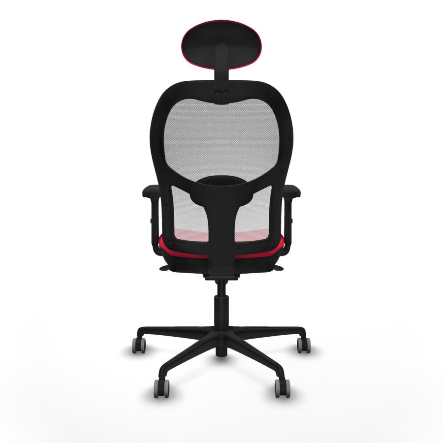 Kontorstol med hovedg�rde Piqueras y Crespo 2D036G1 R�d #5