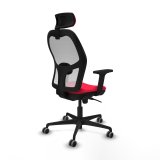 Kontorstol med hovedg�rde Piqueras y Crespo 2D036G2 R�d #6