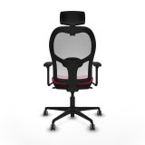 Kontorstol med hovedg�rde Piqueras y Crespo 3D036G2 R�d #5