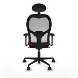 Kontorstol med hovedg�rde Piqueras y Crespo 3D036N1 R�d #5