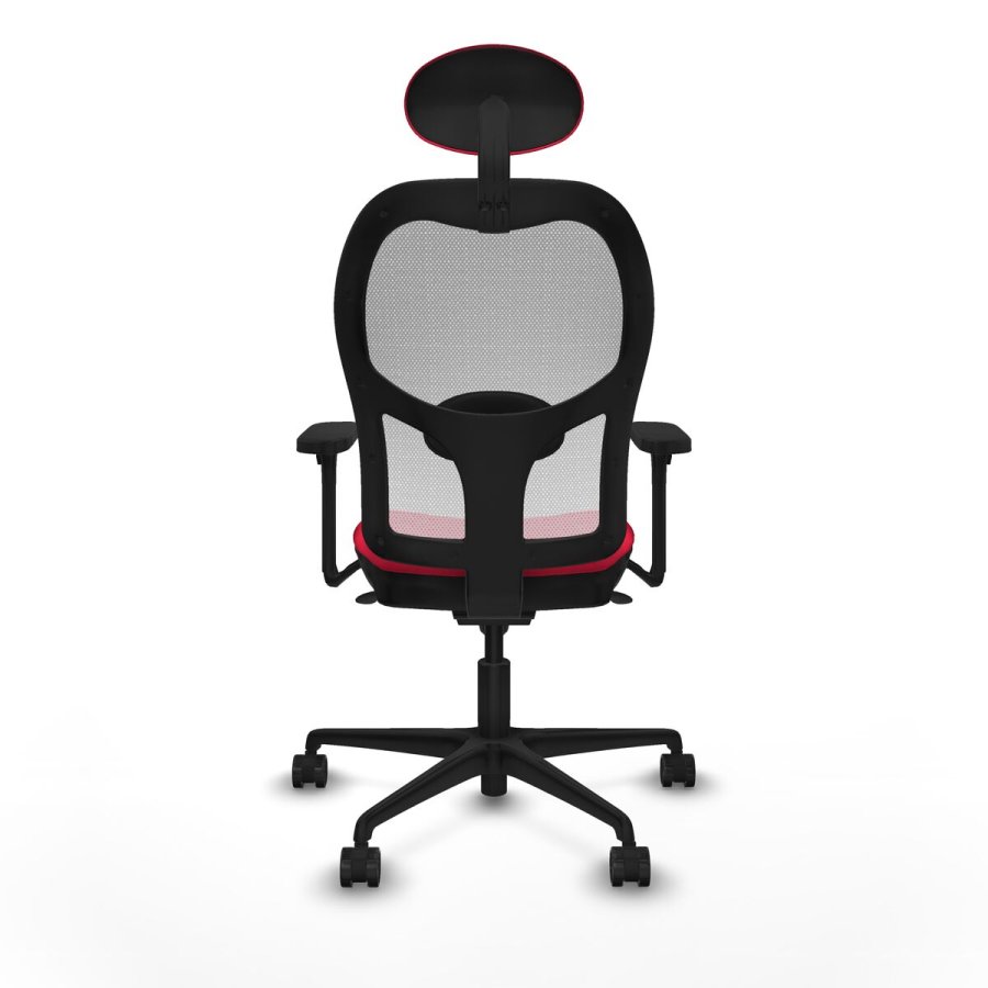 Kontorstol med hovedg�rde Piqueras y Crespo 3D036N1 R�d #5