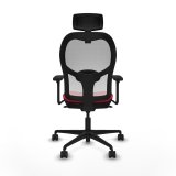 Kontorstol med hovedg�rde Piqueras y Crespo 3D036N2 R�d #5