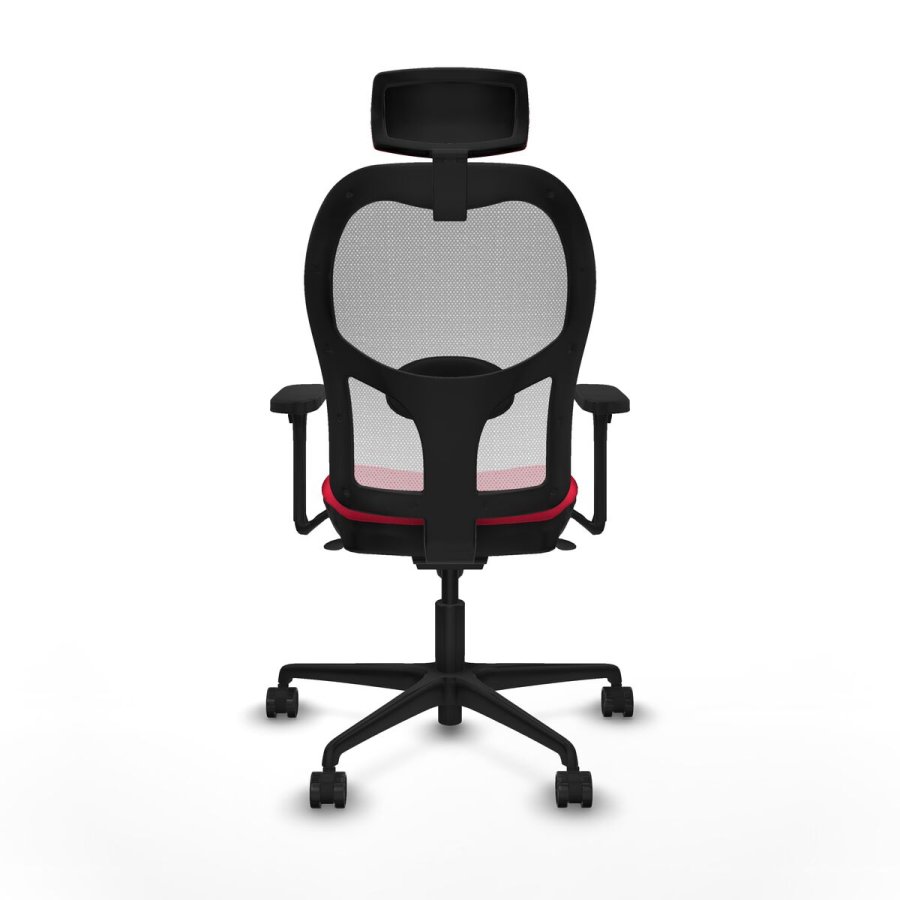 Kontorstol med hovedg�rde Piqueras y Crespo 3D036N2 R�d #5