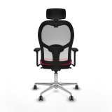 Kontorstol med hovedg�rde Piqueras y Crespo 3D086G2 R�d #5