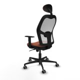 Kontorstol med hovedg�rde Jorquera Piqueras y Crespo 1D036G1 Hvid Brun #4