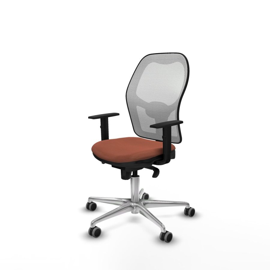 Kontorstol Piqueras y Crespo 1D086G0 Hvid Brun #2