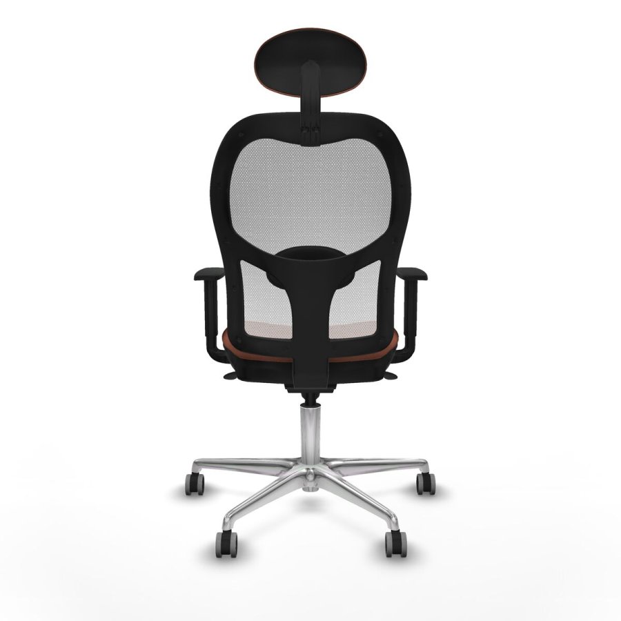 Kontorstol med hovedg�rde Jorquera Piqueras y Crespo 1D086G1 Hvid Brun #5