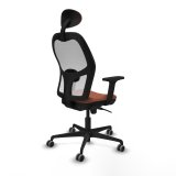 Kontorstol med hovedg�rde Piqueras y Crespo 2D036G1 Hvid Brun #6