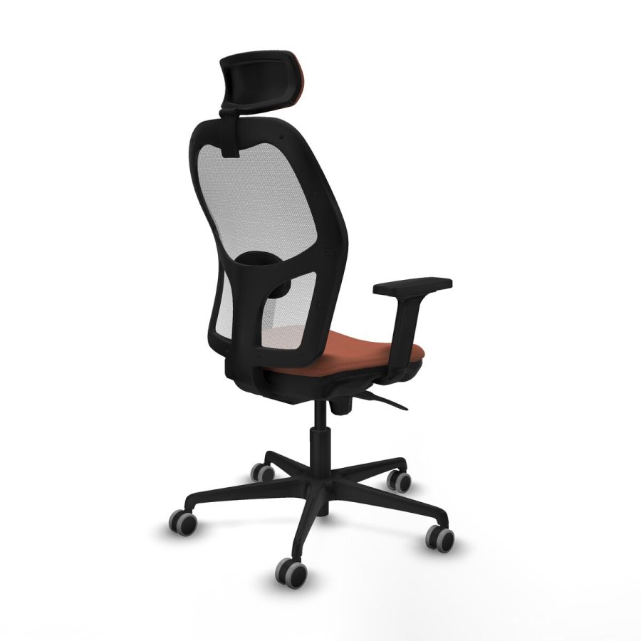 Kontorstol med hovedg�rde Piqueras y Crespo 2D036G2 Hvid Brun #6