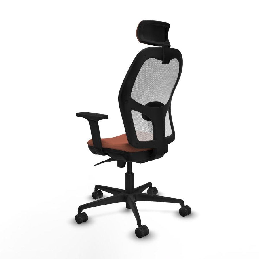 Kontorstol med hovedg�rde Piqueras y Crespo 2D036N2 Hvid Brun #4