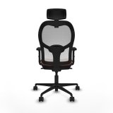 Kontorstol med hovedg�rde Piqueras y Crespo 2D036N2 Hvid Brun #5