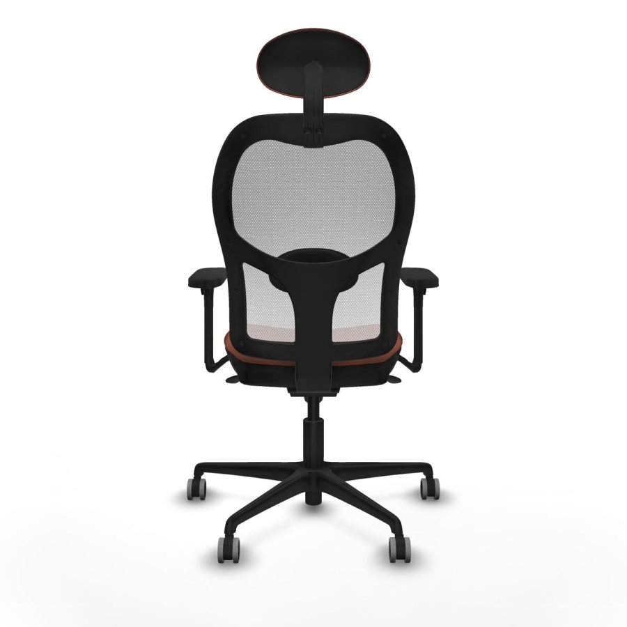 Kontorstol med hovedg�rde Piqueras y Crespo 3D036G1 Hvid Brun #5