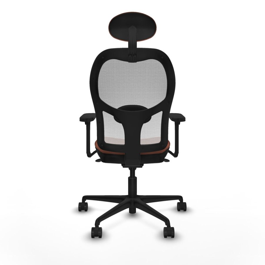 Kontorstol med hovedg�rde Piqueras y Crespo 3D036N1 Hvid Brun #5