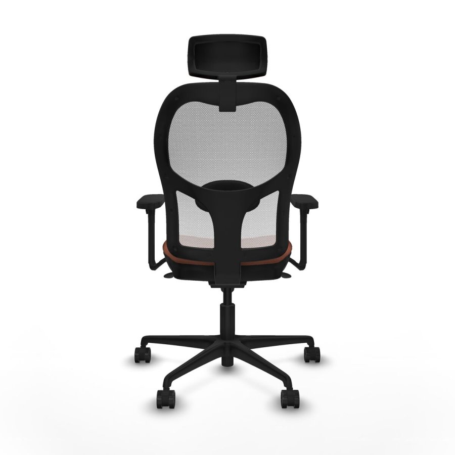 Kontorstol med hovedg�rde Piqueras y Crespo 3D036N2 Hvid Brun #5