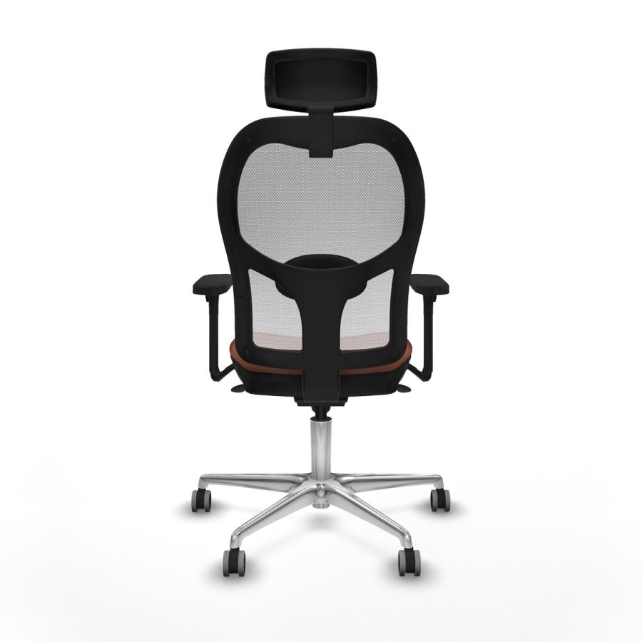 Kontorstol med hovedg�rde Piqueras y Crespo 3D086G2 Hvid Brun #5