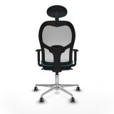 Kontorstol med hovedg�rde Jorquera Piqueras y Crespo 1D086G1 Turkisbl� #5