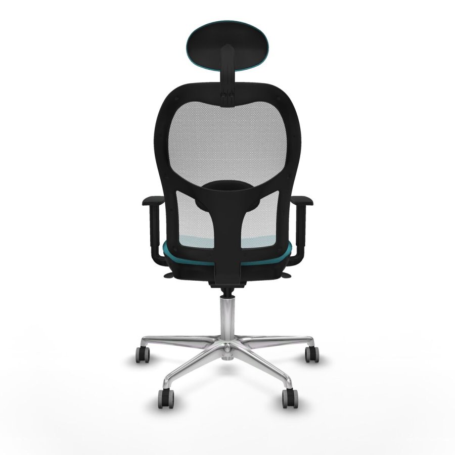 Kontorstol med hovedg�rde Jorquera Piqueras y Crespo 1D086G1 Turkisbl� #5