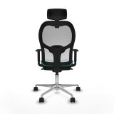 Kontorstol med hovedg�rde Piqueras y Crespo 1D086N2 Turkisbl� #5