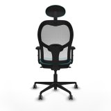 Kontorstol med hovedg�rde Piqueras y Crespo 2D036G1 Turkisbl� #5