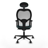 Kontorstol med hovedg�rde Piqueras y Crespo 2D036N1 Turkisbl� #5