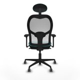 Kontorstol med hovedg�rde Piqueras y Crespo 3D036G1 Turkisbl� #5