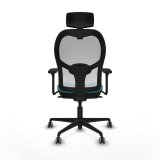 Kontorstol med hovedg�rde Piqueras y Crespo 3D036G2 Turkisbl� #5