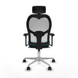 Kontorstol med hovedg�rde Piqueras y Crespo 3D086N2 Turkisbl� #5