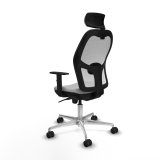 Kontorstol Piqueras y Crespo 1D086N2 Lysegr� #3