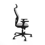 Kontorstol med hovedg�rde Jorquera Piqueras y Crespo 3D036G2 Lysegr� #7