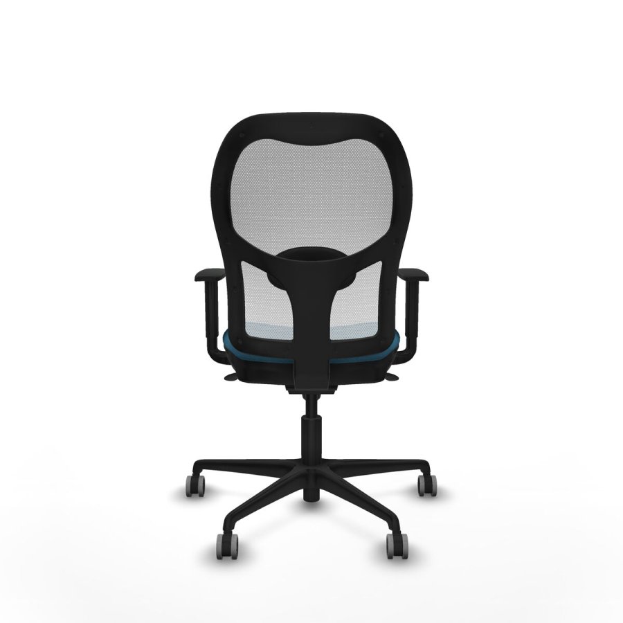 Kontorstol Piqueras y Crespo 1D036G0 Hvid Petroleum gr�n #5