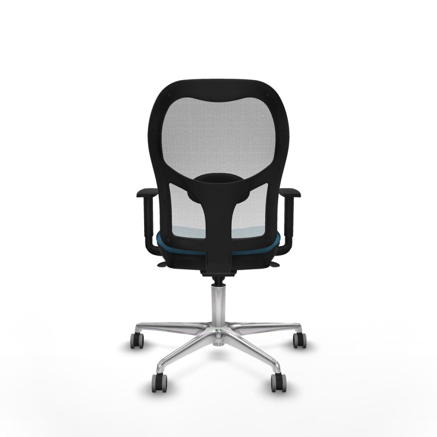 Kontorstol Piqueras y Crespo 1D086G0 Hvid Petroleum gr�n #5