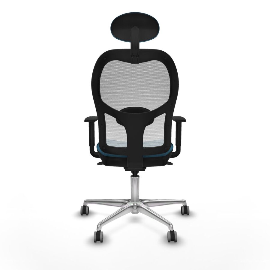 Kontorstol med hovedg�rde Jorquera Piqueras y Crespo 1D086G1 Hvid Petroleum gr�n #5