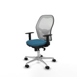 Kontorstol Piqueras y Crespo 1D086N0 Hvid Petroleum gr�n #2