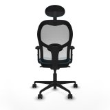 Kontorstol med hovedg�rde Piqueras y Crespo 2D036N1 Hvid Petroleum gr�n #5