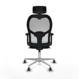 Kontorstol med hovedg�rde Piqueras y Crespo 2D086G2 Hvid Petroleum gr�n #5