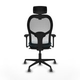 Kontorstol med hovedg�rde Piqueras y Crespo 3D036G2 Hvid Petroleum gr�n #5