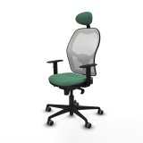 Kontorstol med hovedg�rde Jorquera Piqueras y Crespo 1D036G1 Smaragdgr�n #2