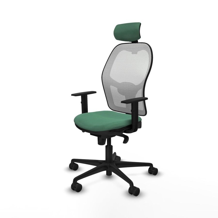 Kontorstol med hovedg�rde Piqueras y Crespo 1D036N2 Smaragdgr�n #2