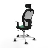 Kontorstol med hovedg�rde Piqueras y Crespo 1D086G2 Smaragdgr�n #4